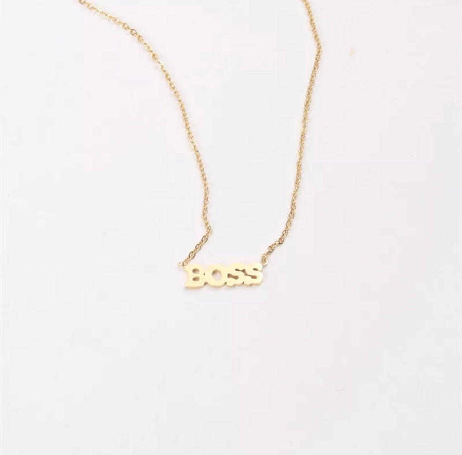 Boss necklace